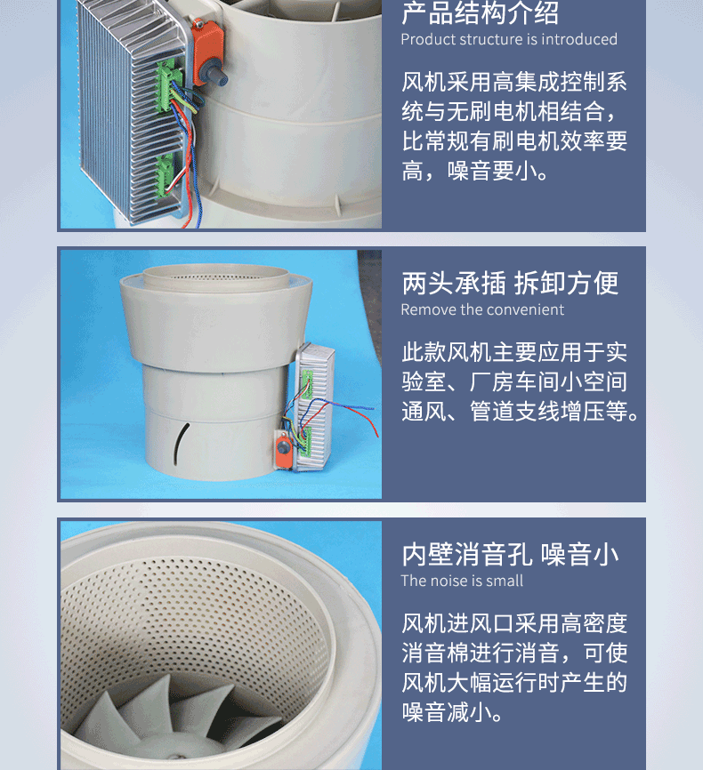 斜流式管道風(fēng)機(jī)結(jié)構(gòu)詳細(xì)介紹 斜流式管道風(fēng)機(jī)結(jié)構(gòu)詳細(xì)介紹